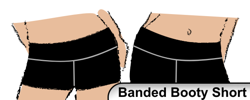 Banded Booty Short